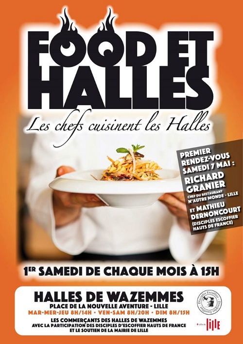 marché de la création wazemmes Food Halles